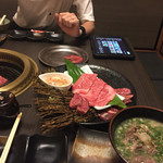 Yakiniku Aji Doraku - 最初に写真を撮るのを忘れてました。