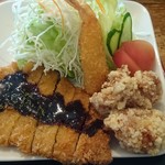 Ishokutei Hikari - ひかり定食メインのお皿　ズーム