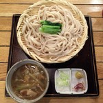 Bushu Shikomen - 201607 肉汁うどん860円、うどん大盛り210円