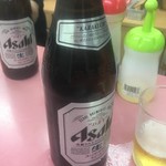 Osaka Senya - 2杯目：ビール中瓶 アサヒスーパードライ 500円(税込)