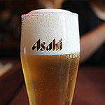 Kissho An Mejiro Ten - 生ビール「Asahi Super DRY」グラス