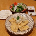 カフェ シャリテ - 料理写真:とり天　8/4