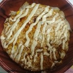 Okonomiyaki no Akebono Gokiso Ten - オムそば（税込450円）（2016.8）