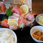 めざせ!!そばや - 刺身定食(2,000+tax)