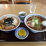 Daruma Ken - カツ丼+ミニラーメンセット