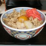 Yoshinoya Yongosen Matsumori Ten - 豚丼並 330円＋卵 60円