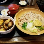 村山 満月うどん - 肉汁うどん特盛