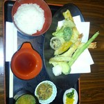 DINING KITCHEN　UOTOYO - 天ぷら定食　1260円