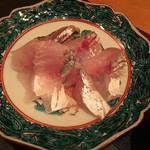 Sushi Ikkyu - 釣り鯵刺し