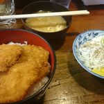 とんかつ 中堀 - かつ丼　上