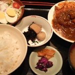 Hyakuban Senri No Daidokoro - お昼の定食。