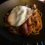 Cafe M's Honpo - トマト系のパスタ