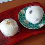 西屋菓子舗 - 豆大福と腰掛庵の醸まん／平成28年10月