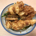 天丼・天ぷら本舗 さん天 - 鶏づくし親子天丼590円（税込）