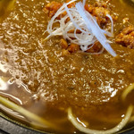 そまりあんカレー - 五島うどんカレーセット980円