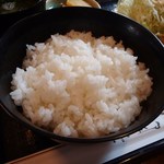 ランチハウスしみず - ご飯