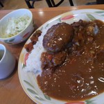 メルヘン - ハンバーグカレーにしてみました。