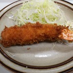 キッチン南海 沼袋店 - サクサク生パン粉をまとった海老はぷりぷり感抜群です