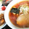 Casual Restaurant Takkuru - 醤油ラーメンセット２番（カレーライス・サラダ付）（790円）