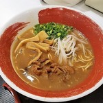 Tokushima Ramen Men Ou Ion Ayagawa Ten - 正面の図徳島ラーメン麺王６００円