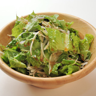 We also recommend the salad ♪