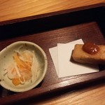 Kurashiki Private rooms Izakaya Hanareya - お通し【2016.11】