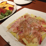 trattoria Italian SATOMI Fooding Akihabara Ichigo Ten - カルパッチョ