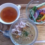 Green's　Baby - グリーンカレーハーフ+野菜バイキング￥900