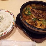 Soup Curry Sendou Iwamizawa Ten - ハンバーグ