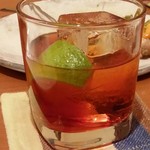 Epoca - ネグローニ　Negroni
      　ジンベースのカクテル(ジン+カンパリ+スイートベルモット)