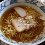 Chuka Hanten Gyokuen - ランチタイムは飯類にミニラーメン付きます