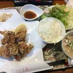 手作り料理 千恵 - から揚げ定食