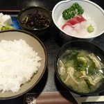 安兵衛 - 刺身定食850円