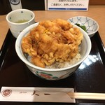 銀座 天一 - 唐揚げ丼