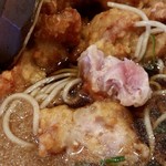 鳴門うどん - 2016/12/11
鶏天の鶏赤い…