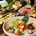 Museigen All you can drink Private rooms Izakaya Umaimon Sakaba Nidaime Wadachi Morioka Odori Ten - 【～おばんざい～】本日の素材で創作アレンジ。お好きな料理を肴に蔵元直送の一杯を。