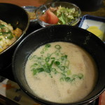 Teppan Ya - すじ玉丼（並） 600円