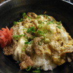 Teppan Ya - すじ玉丼（並） 600円