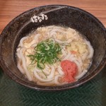 Hanamaru Udon Ario Fukaya Ten - 明太生姜玉子あん(小)　¥400