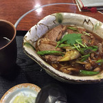 Teuchi Soba Nagayuki - 鴨肉は大きい