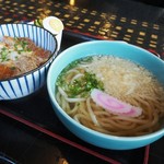 Sanuki Chaya - カツ丼セットその１