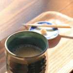 香下庵茶屋 - 　甘酒（しょうが添え）