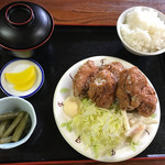 Katsura Ya - 鶏唐揚定食830円