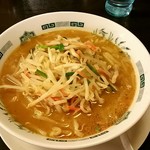 日高屋 - 味噌ラーメン❗大盛‼