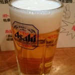 ひと里 - 生ビール。