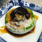 さか本 - えんどう豆の葛寄せ