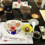 きのくにや旅館 - 料理写真:メインメニュー お品書きもあるよ