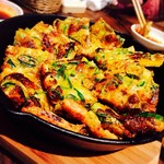 Korean Dining Karasaki - すじコン入りのチジミ
                        〜2017/03/25