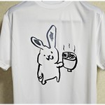 Ramen Ko Usagi Otsuka Ten - （勝手に）Ｔシャツ作ったった！シルクドライ生地で着心地滑らか♪