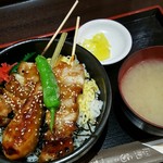 En Ario Sapporo Ten - やきとり丼 637円